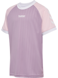 hummel Youth Stripe Short Sleeve T-Shirt-1