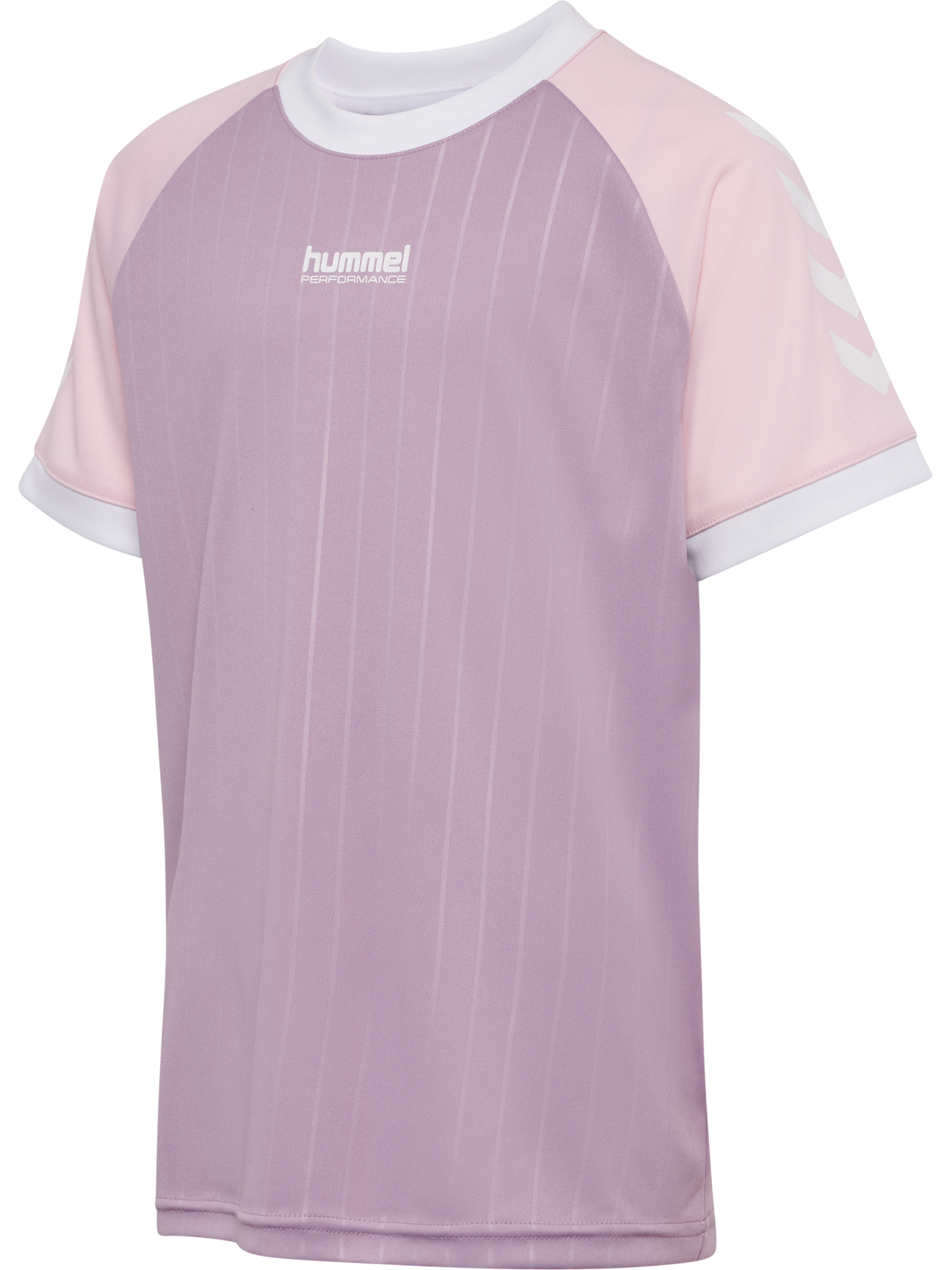hummel Youth Stripe Short Sleeve T-Shirt-1