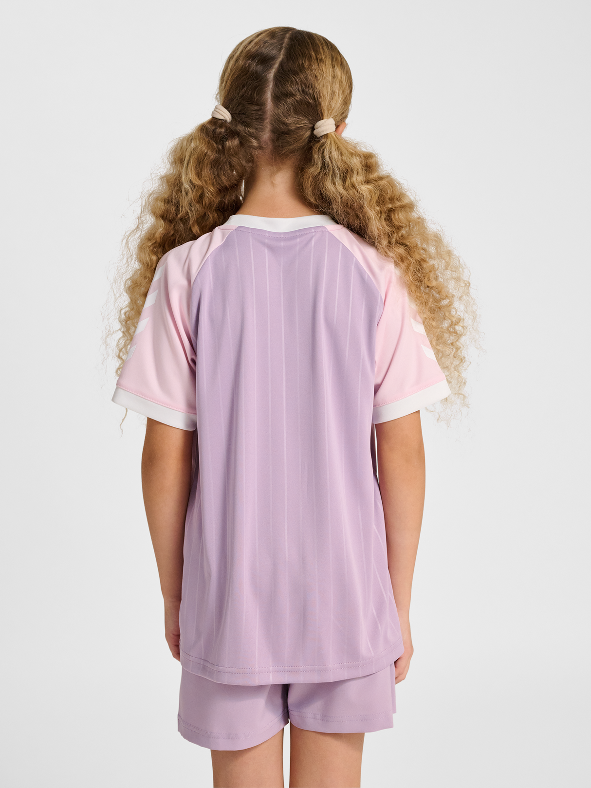 hummel Youth Stripe Short Sleeve T-Shirt-4