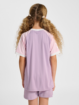 hummel Youth Stripe Short Sleeve T-Shirt-4