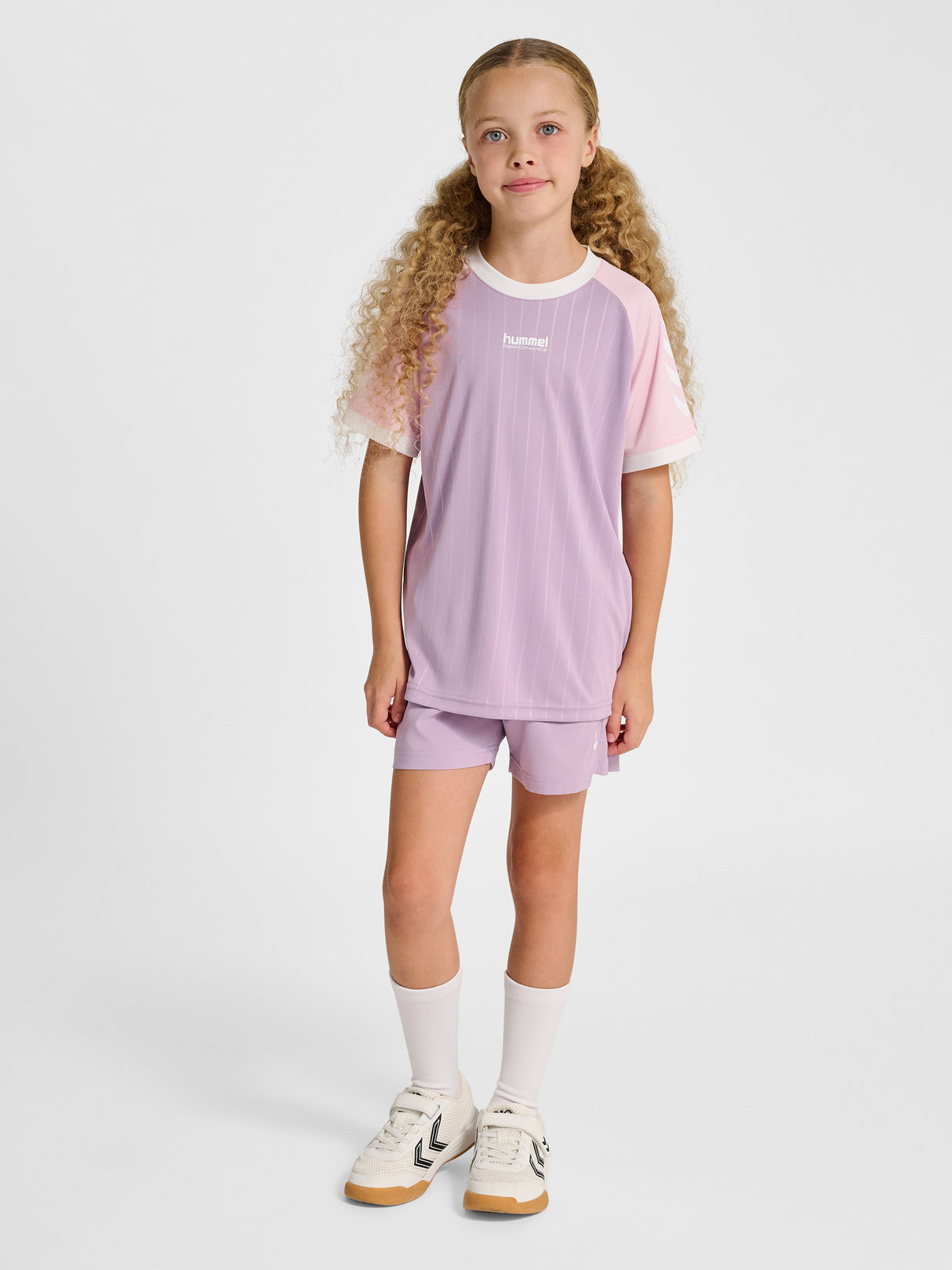 hummel Youth Stripe Short Sleeve T-Shirt-6