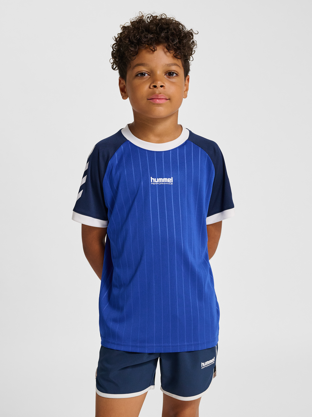 hummel Youth Stripe Short Sleeve T-Shirt-6