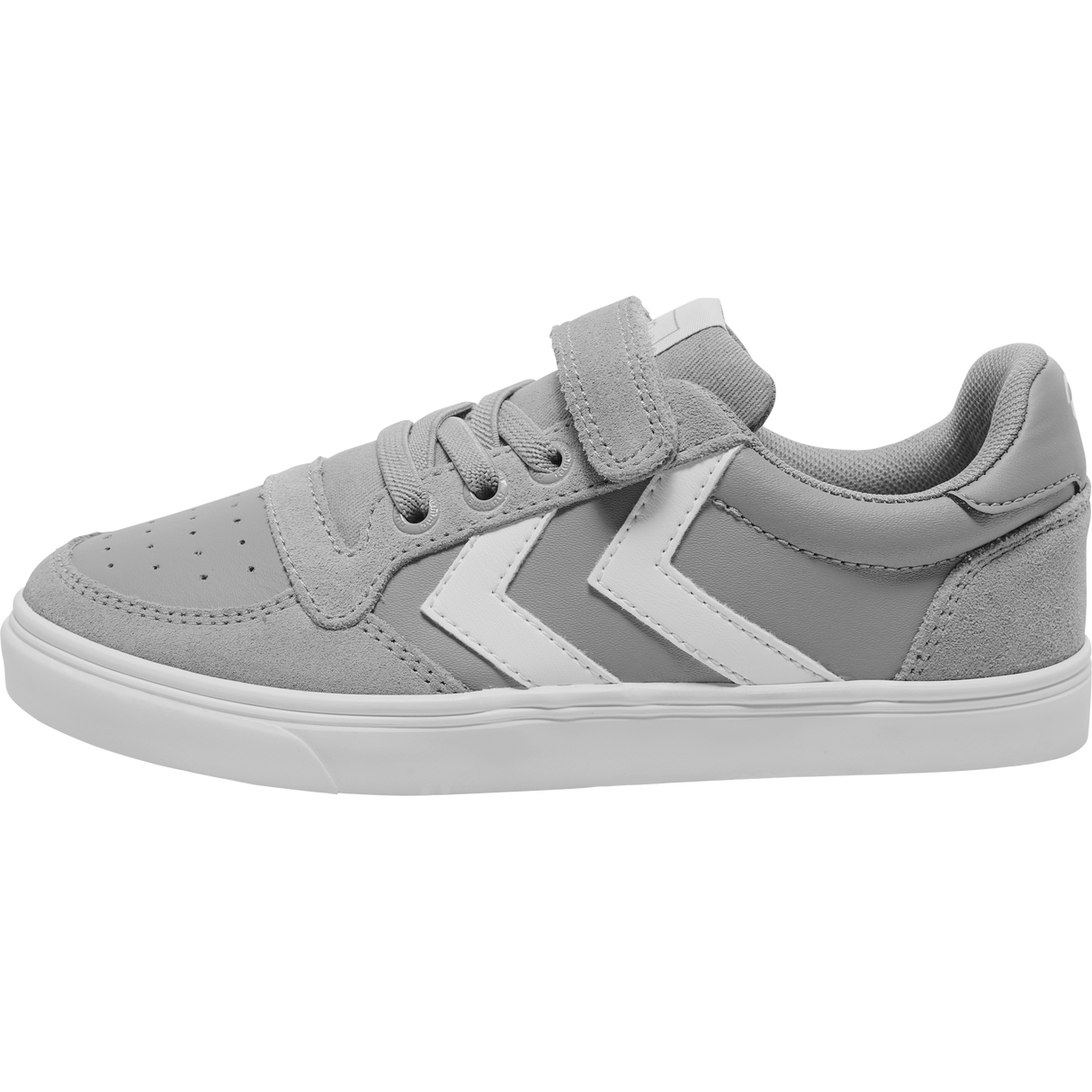 hummel Youth Slimmer Stadil Leather Low Shoes-1