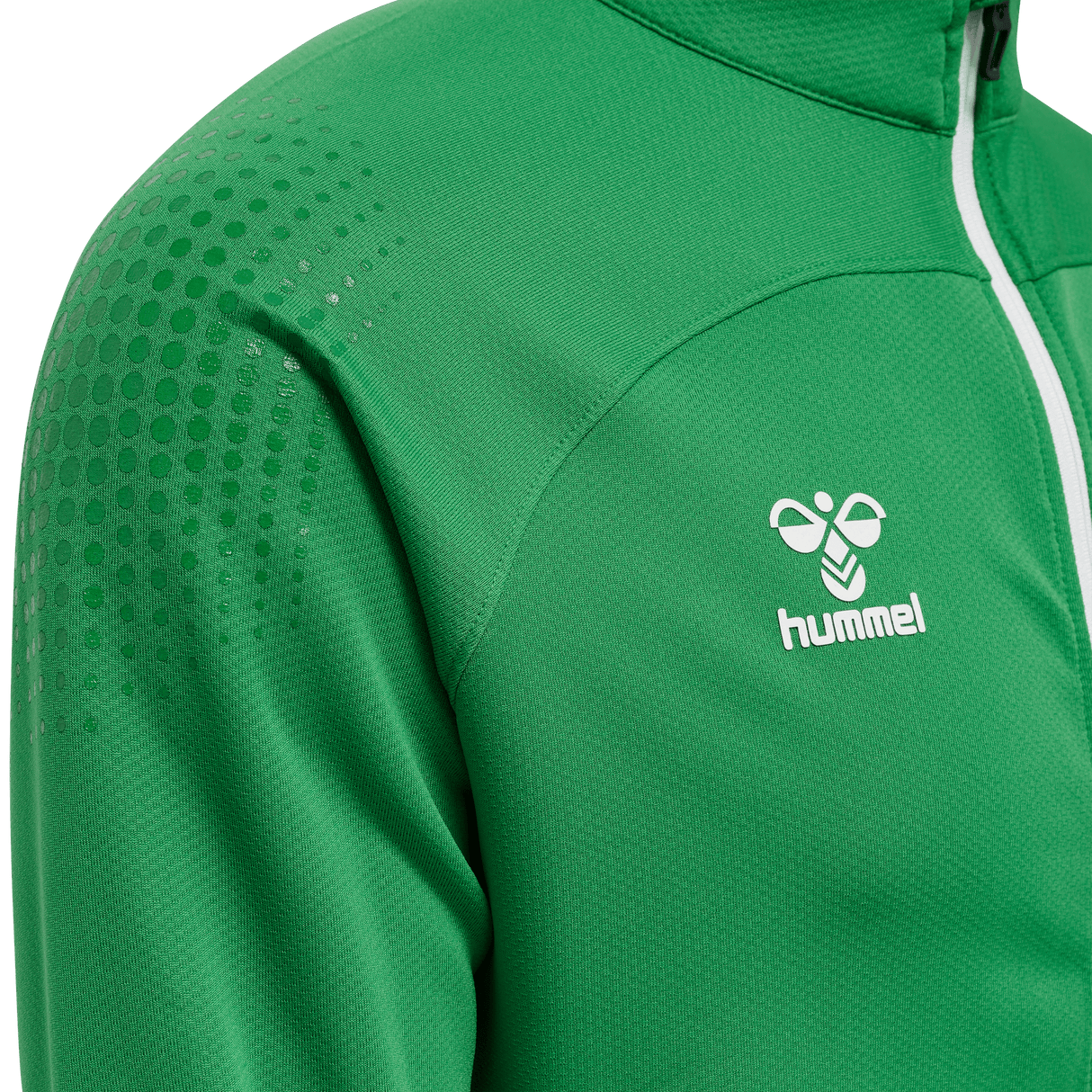 hummel Men's Lead Poly Zip Jacket-3