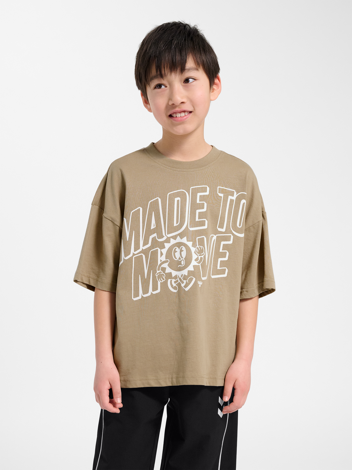 hummel Youth Silly Short Sleeve Boxy T-Shirt Solid-5