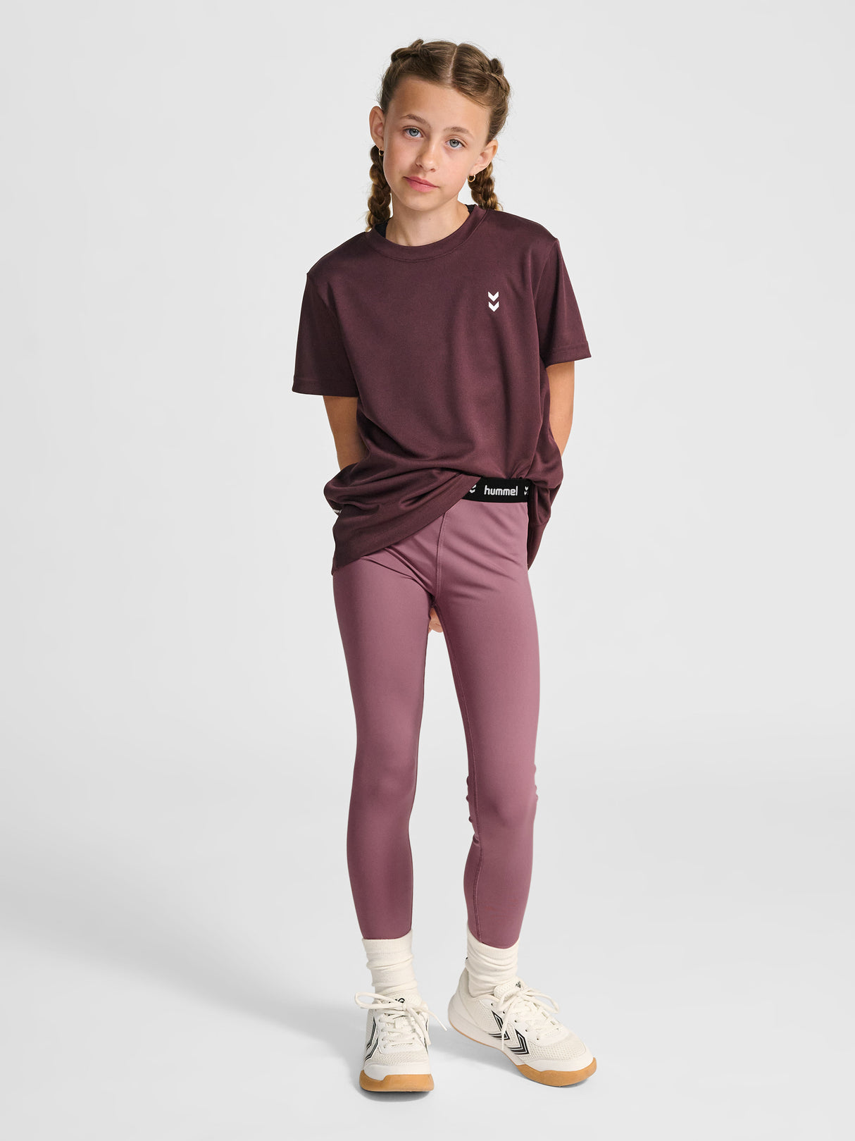 hummel Youth Pulse Mid Waist Tights-6