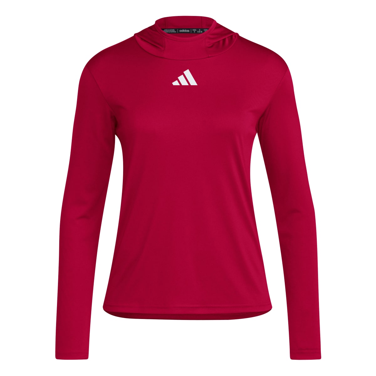 adidas Women's D4T Long Sleeve Lightweight Hoodie (Tall)-1