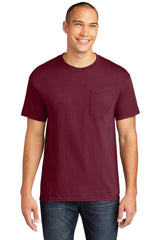 Gildan Men's    Heavy Cotton    100% Cotton Pocket T-Shirt