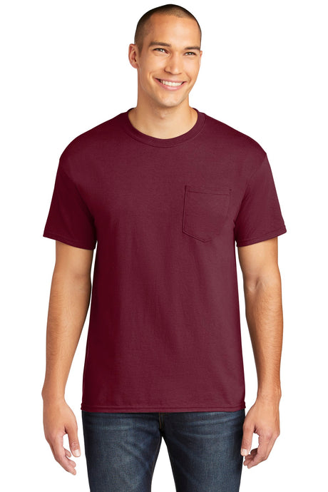 Gildan Men's    Heavy Cotton    100% Cotton Pocket T-Shirt