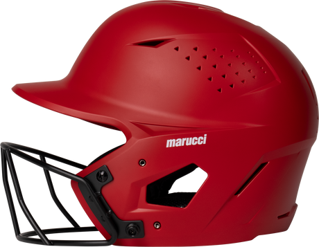 Marucci DuraVent D3O Softball Batting Helmet With Facemask