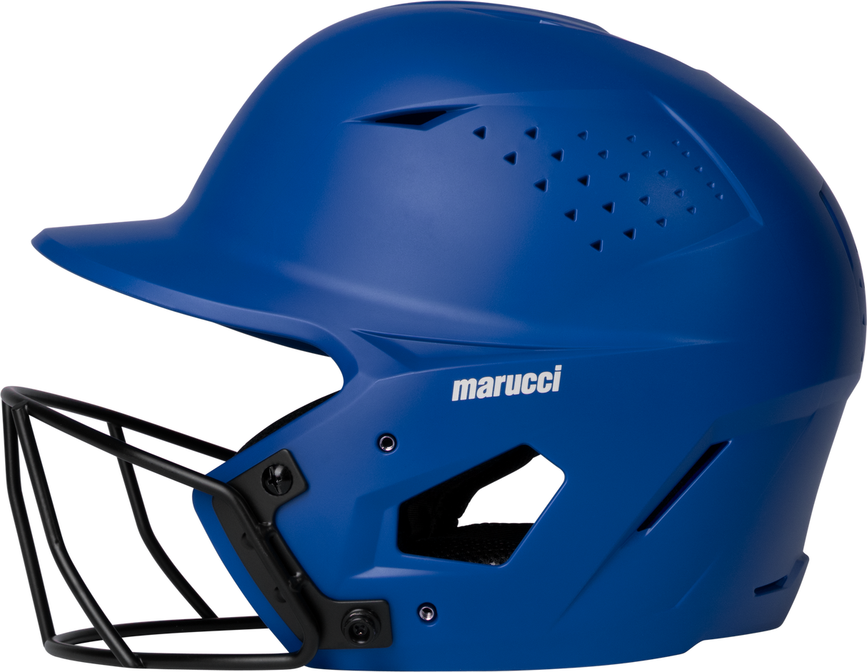 Marucci DuraVent D3O Softball Batting Helmet With Facemask