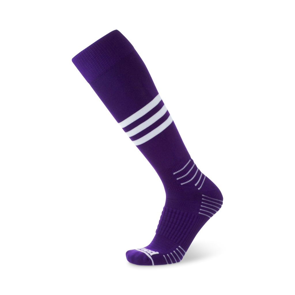 Marucci Branded Striped Knee High Socks