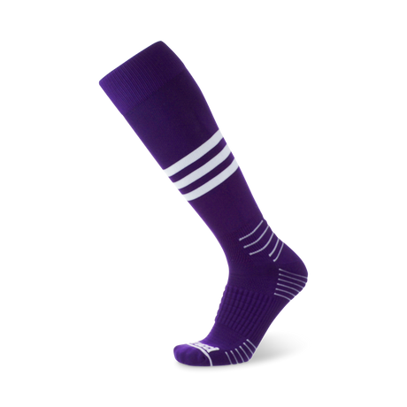 Marucci Branded Striped Knee High Socks