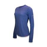 Marucci Women's Long-sleeve Tri-blend Crew