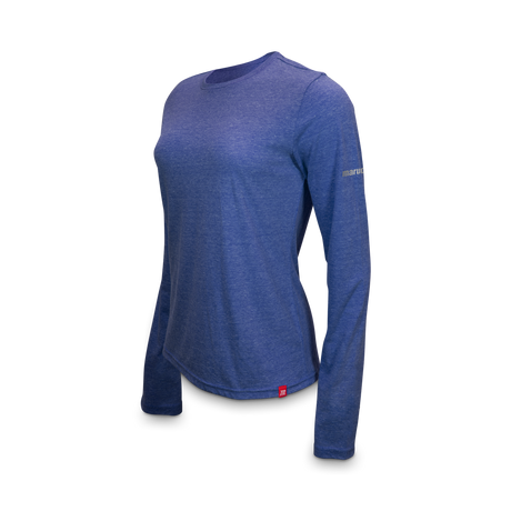 Marucci Women's Long-sleeve Tri-blend Crew