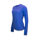Marucci Women's Long-sleeve Tri-blend Crew