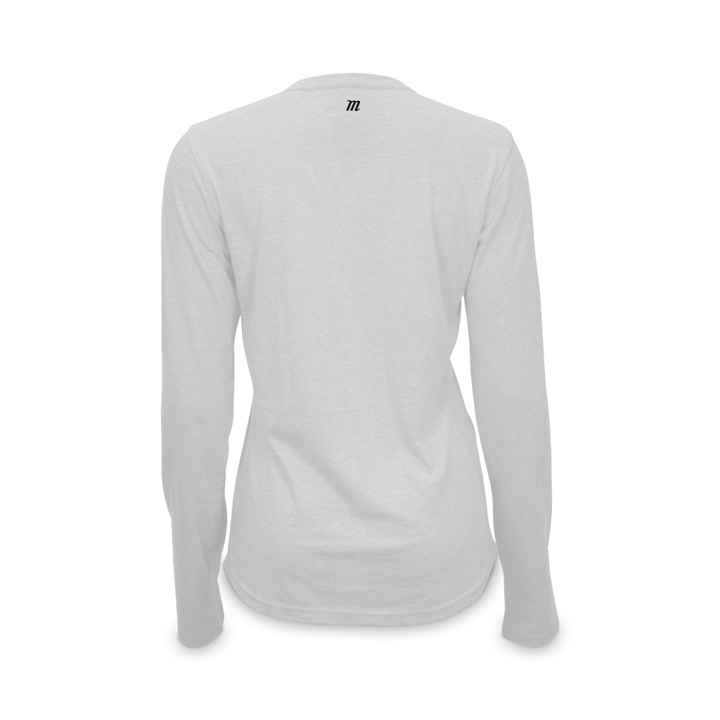 Marucci Women's Long-sleeve Tri-blend Crew