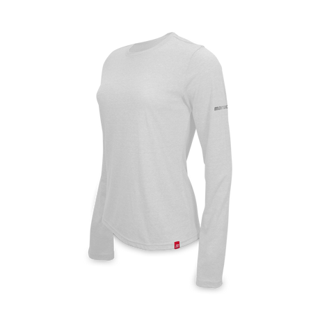 Marucci Women's Long-sleeve Tri-blend Crew