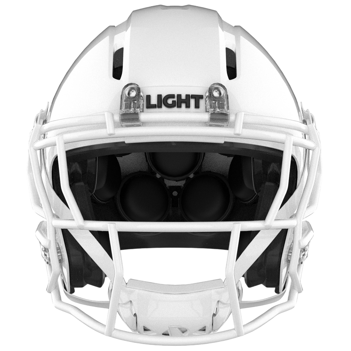 Light Helmets Adult Apache  Football Helmet with Attached Facemask-2