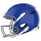 Light Helmets Youth Apache Lightning Football Helmet with Attached Facemask-3