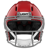 Light Helmets Youth Apache Lightning Football Helmet with Attached Facemask-2