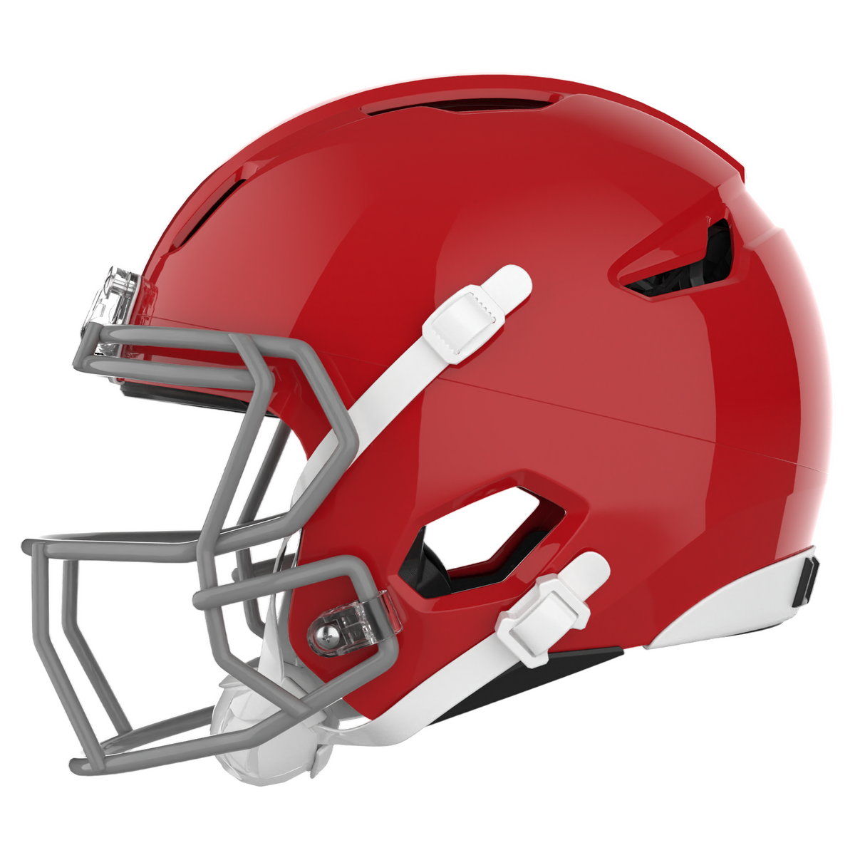 Light Helmets Youth Apache Lightning Football Helmet with Attached Facemask-3