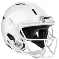 Light Helmets Youth Apache Tomahawk Football Helmet With Attached Facemask-1