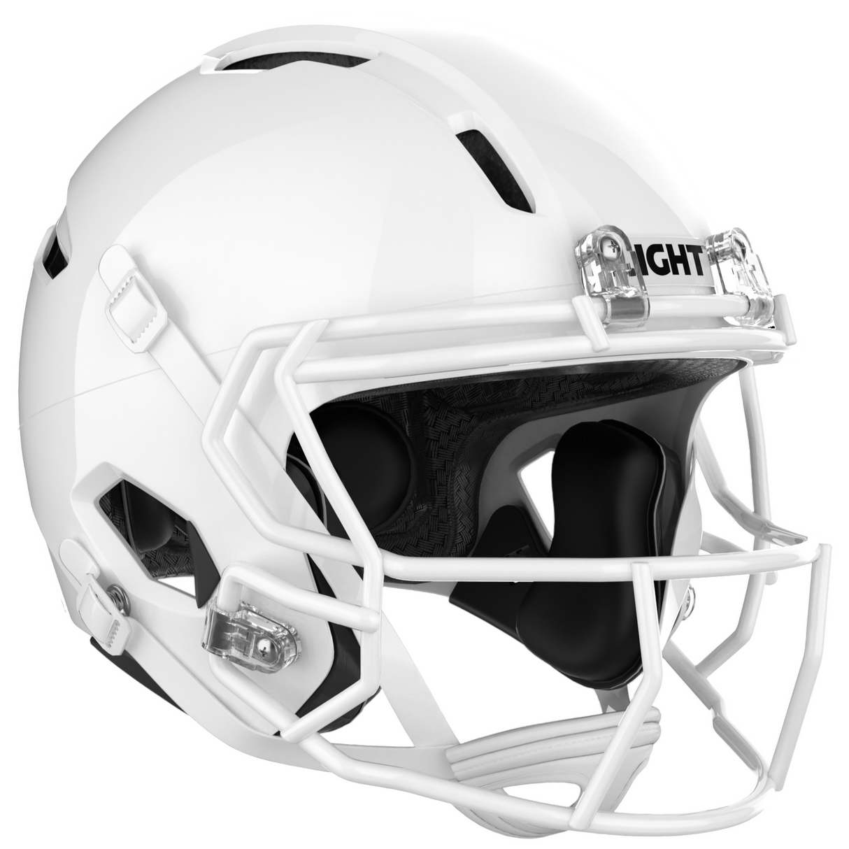 Light Helmets Youth Apache Tomahawk Football Helmet With Attached Facemask-1