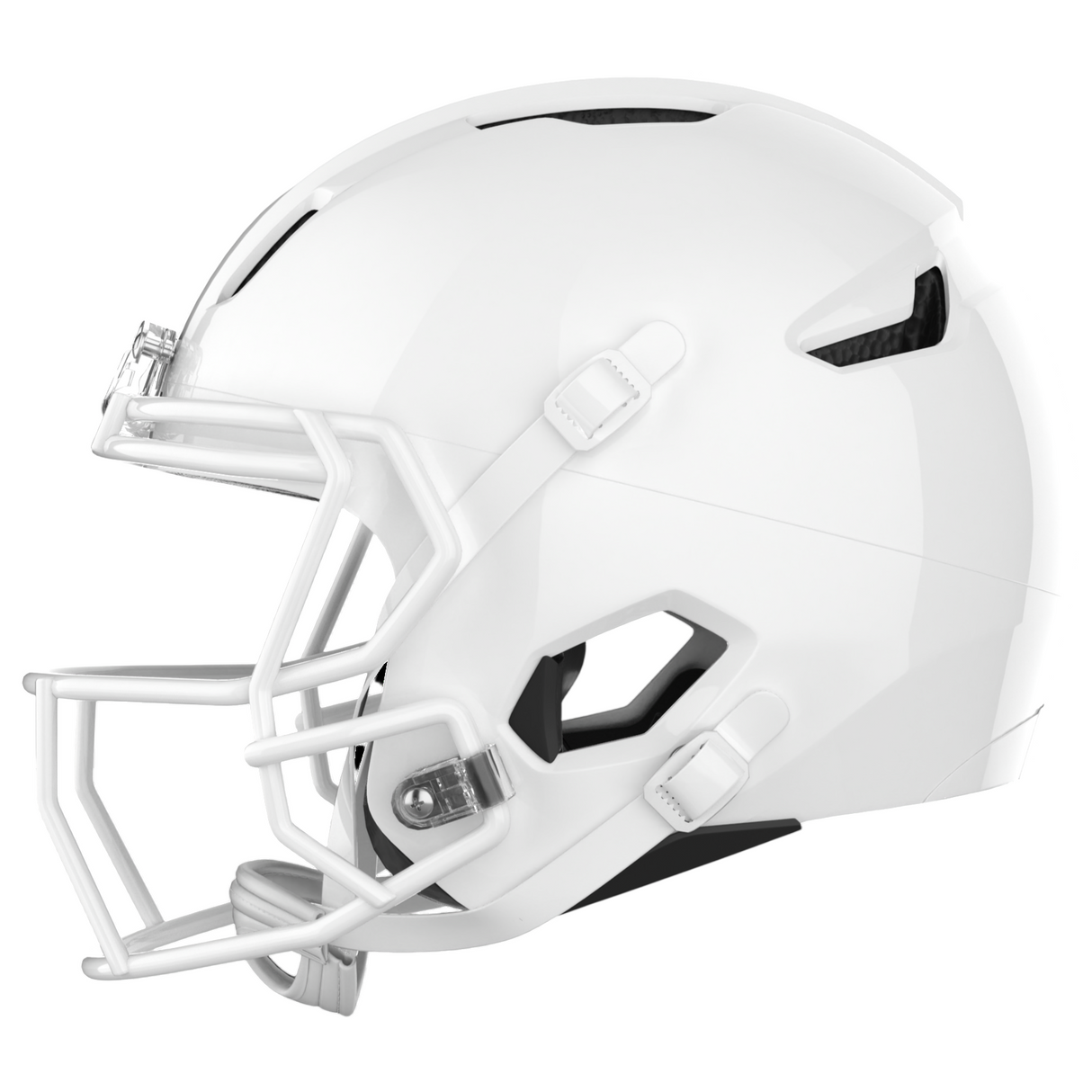Light Helmets Youth Apache Tomahawk Football Helmet With Attached Facemask-3