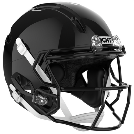 Light Helmets Youth Apache Tomahawk Football Helmet With Attached Facemask-1