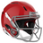 Light Helmets Youth Apache Tomahawk Football Helmet With Attached Facemask-1