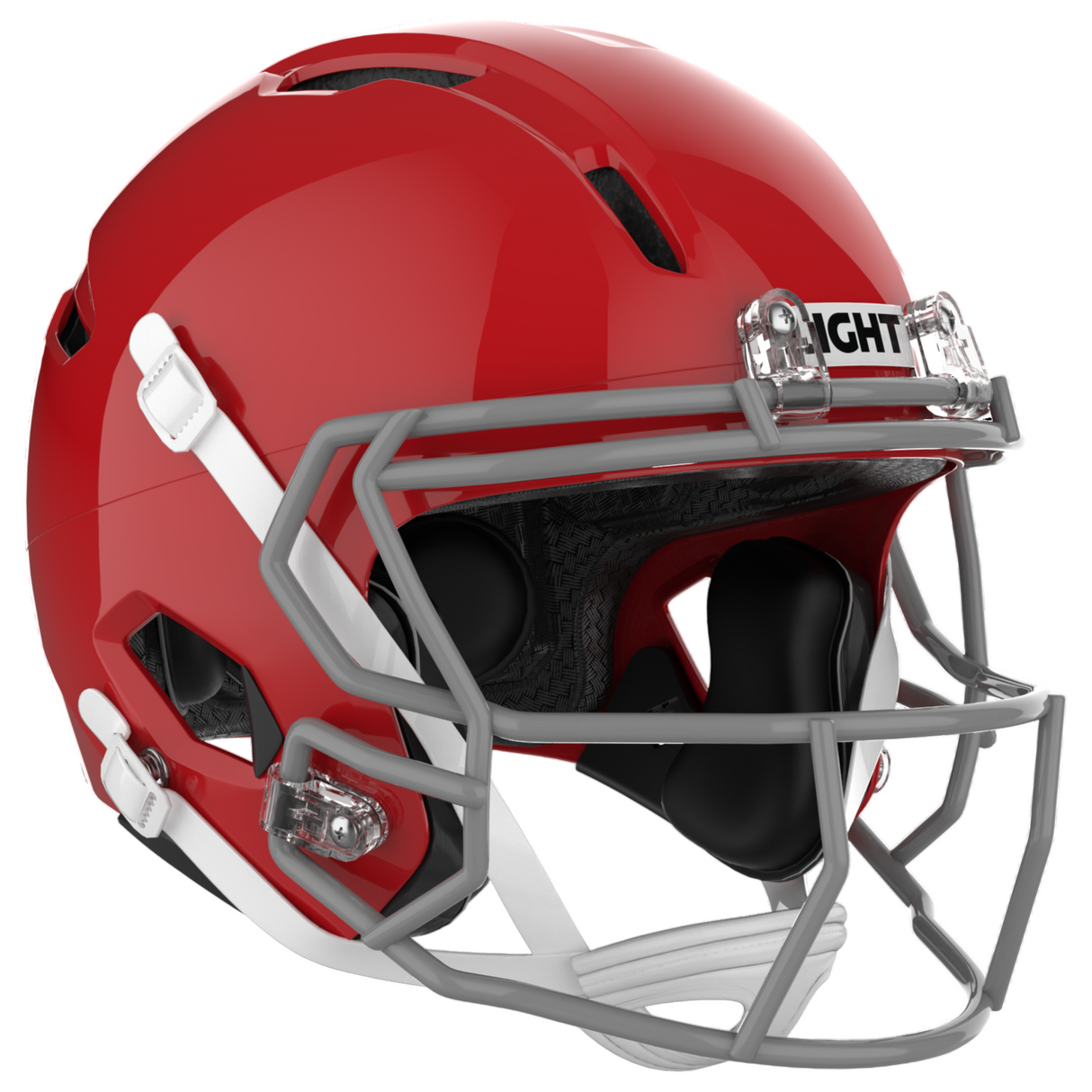 Light Helmets Youth Apache Tomahawk Football Helmet With Attached Facemask-1