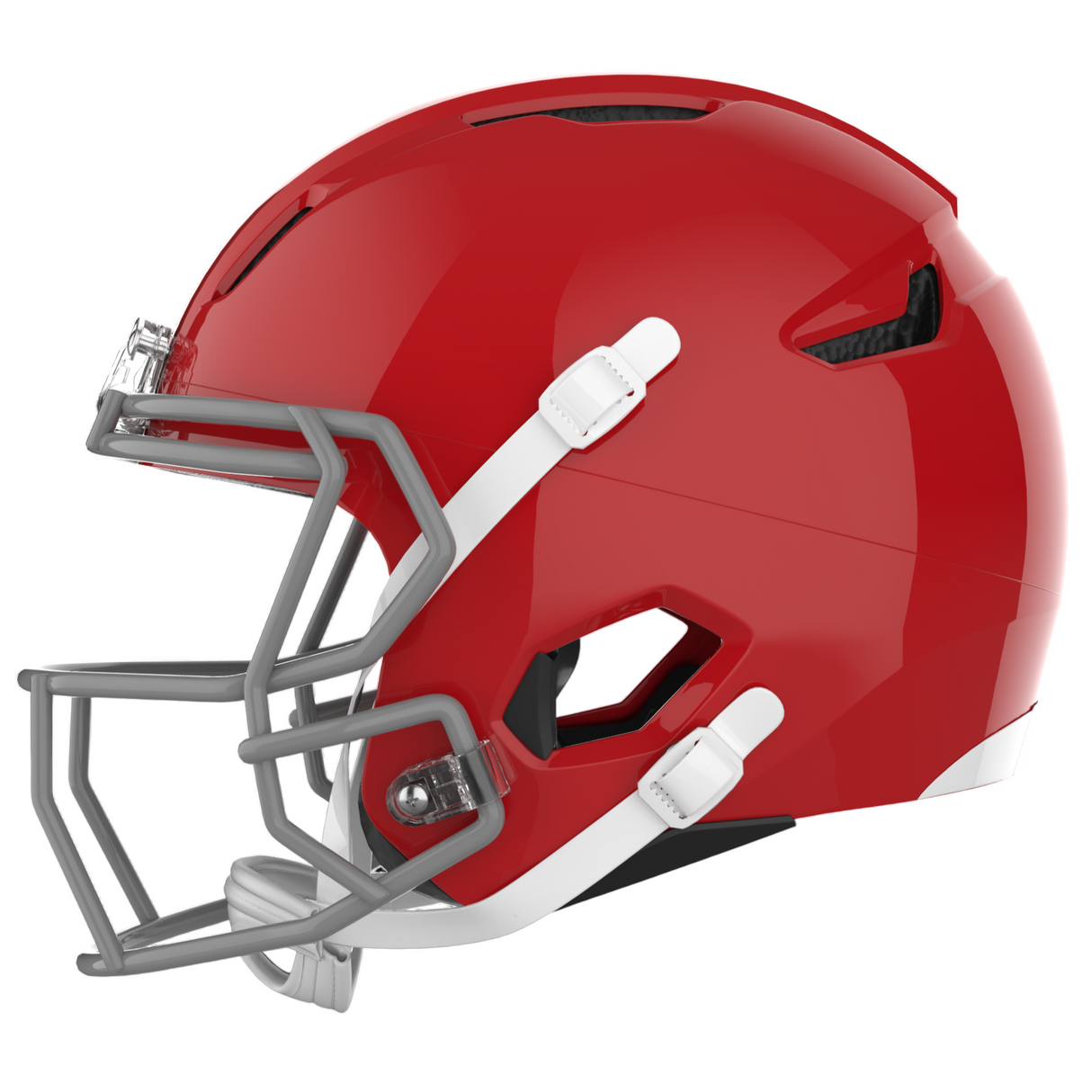 Light Helmets Youth Apache Tomahawk Football Helmet With Attached Facemask-3