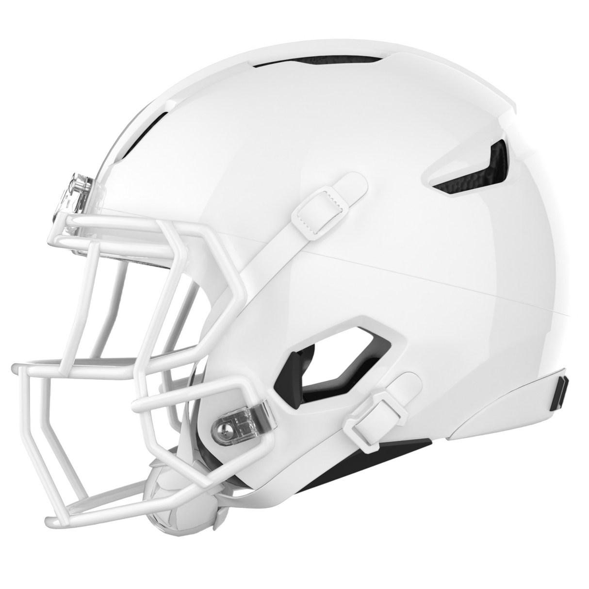 Light Helmets Adult Apache Tomahawk Football Helmet with Attached Facemask-3