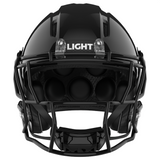 Light Helmets Adult Apache Tomahawk Football Helmet with Attached Facemask-2