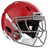 Light Helmets Adult Apache Tomahawk Football Helmet with Attached Facemask-1