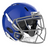 Light Helmets Adult Apache Lightning Football Helmet with Attached Facemask-1