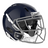 Light Helmets Adult Apache Lightning Football Helmet with Attached Facemask-1