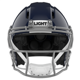 Light Helmets Adult Apache Lightning Football Helmet with Attached Facemask-2