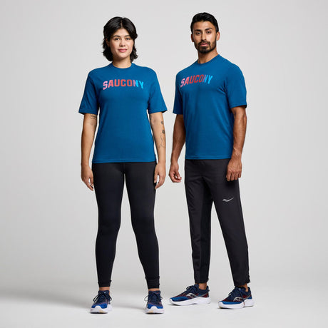 Saucony Unisex Recovery Short Sleeve Top