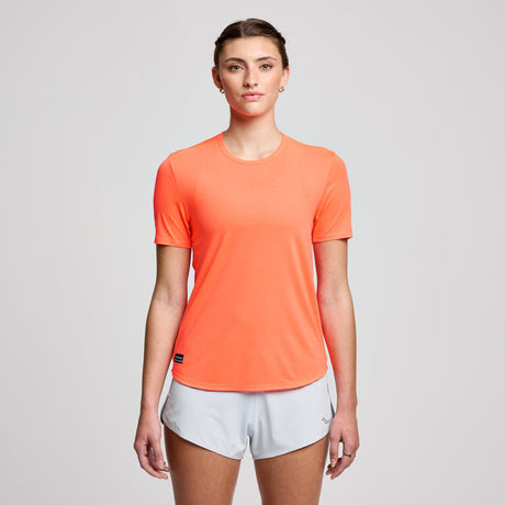 Saucony Women's Stopwatch Short Sleeve Top