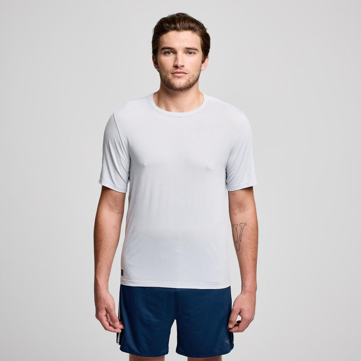 Saucony Men's Stopwatch Short Sleeve