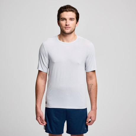 Saucony Men's Stopwatch Short Sleeve