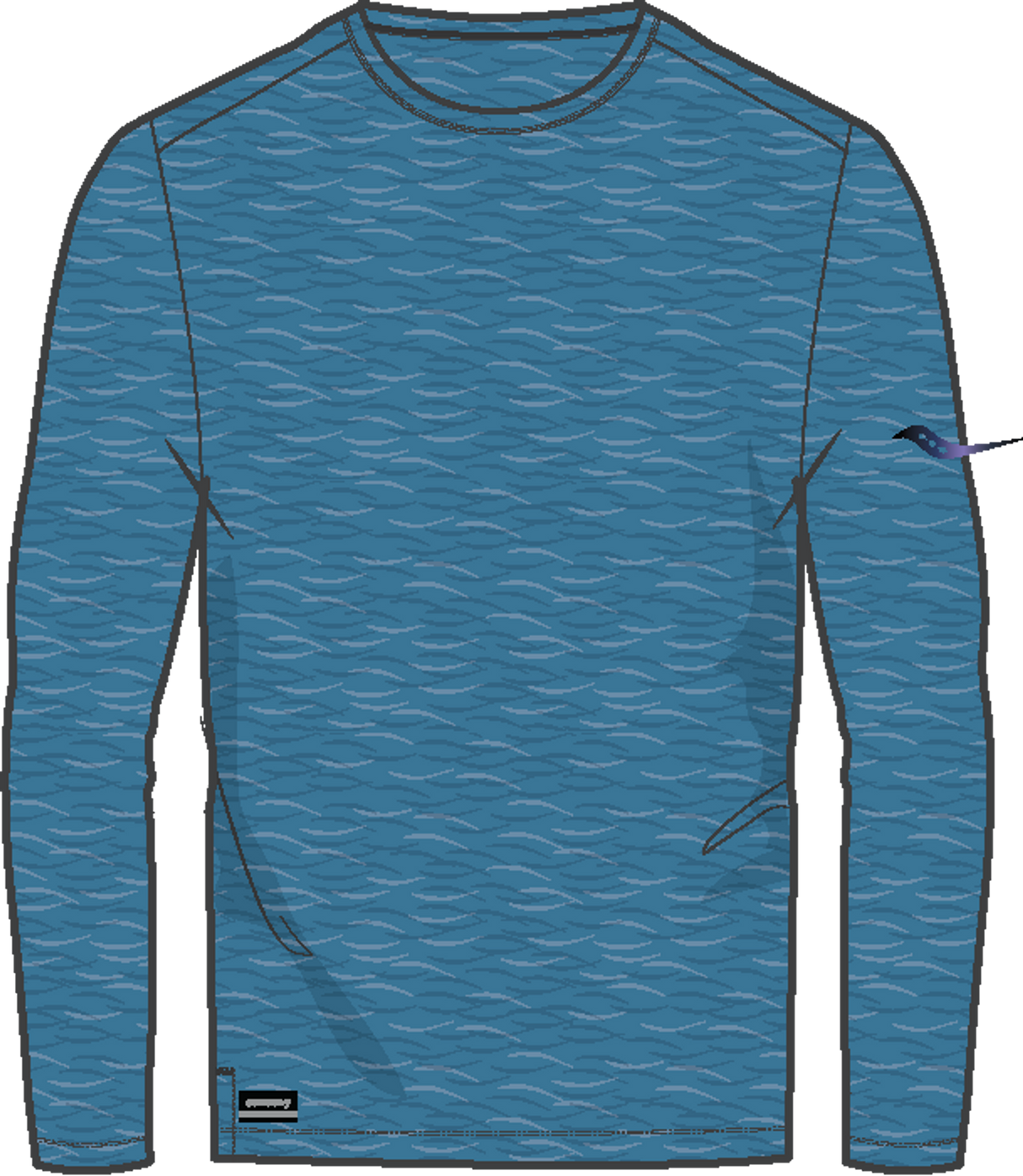 Saucony Men's Stopwatch Long Sleeve