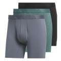 adidas Men's Luxe Comfort 3-Pack Boxer Brief-1