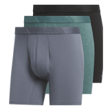 adidas Men's Luxe Comfort 3-Pack Boxer Brief-1