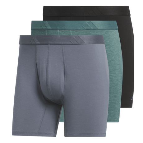 adidas Men's Luxe Comfort 3-Pack Boxer Brief-1