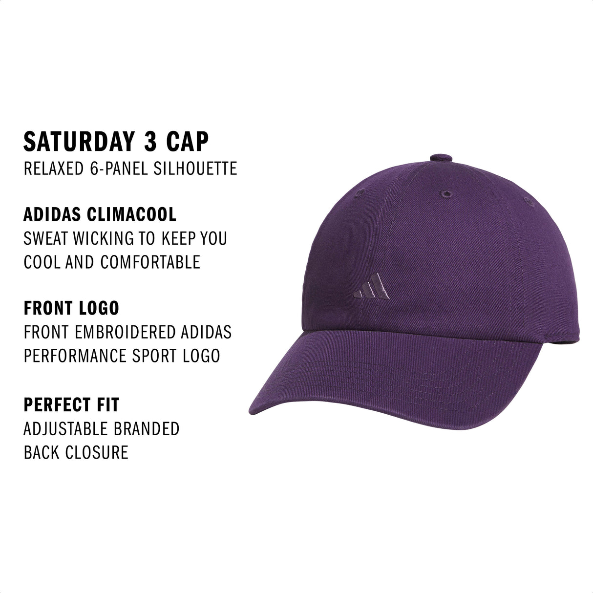 adidas Women's Saturday 3 Cap-2