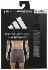 adidas Men's All Day Mesh 3-Pack Long Boxer Brief-8