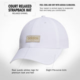adidas Women's Court Relaxed Strapback Hat-2